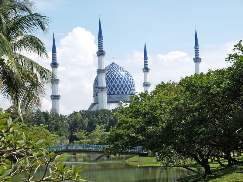 Blue Mosque, Shah Alam Park